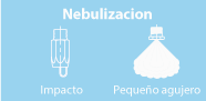 Boquillas de nebulización