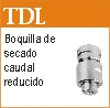 Boquilla de secado caudal reducido