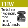 Torbelino tangercial cono huelco angulo amplio