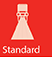 Standard flat fan nozzles